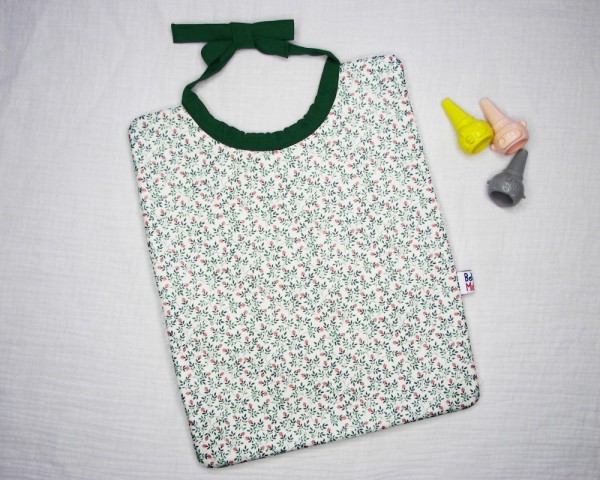 Bavoir bébé Saule Vert - Promotion fin de série